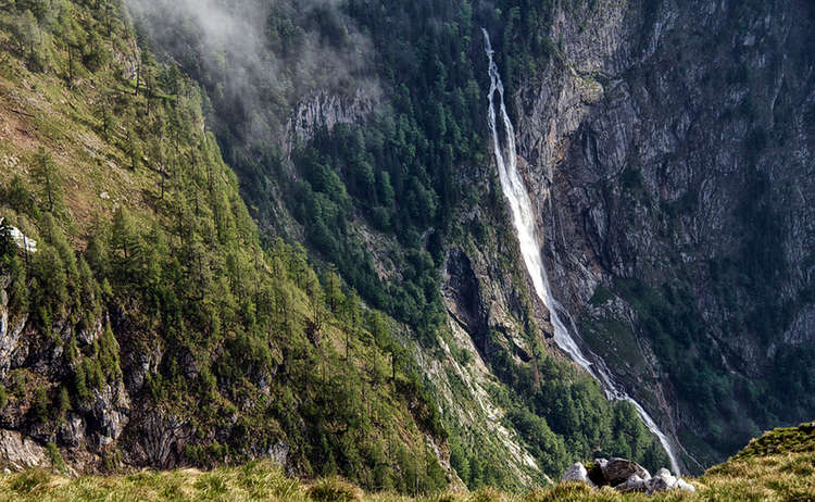 Der Röthbach Wasserfall