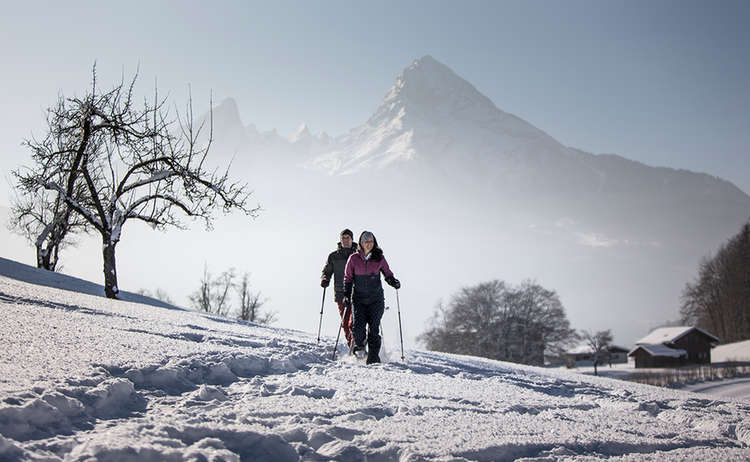 Schneeschuhwandern in Berchtesgaden