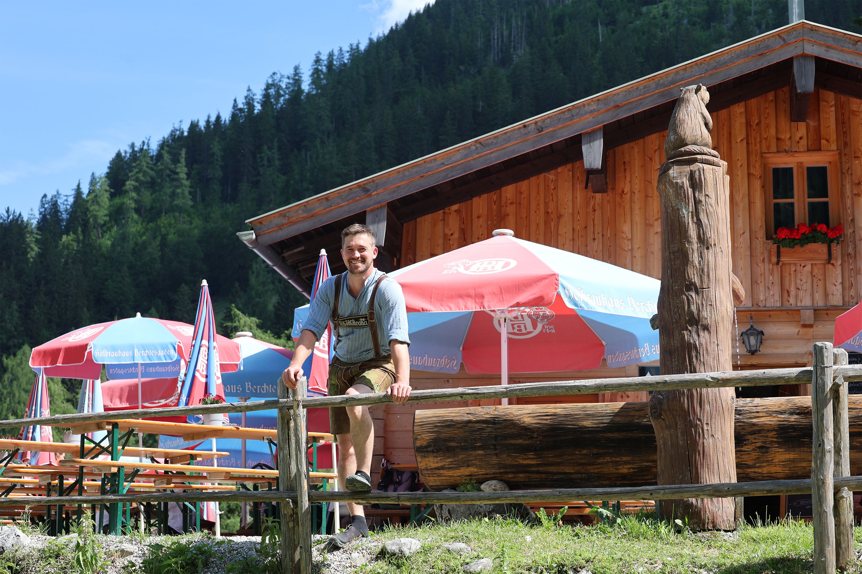 Andi Renoth, der Wirt von der Königsbachalm