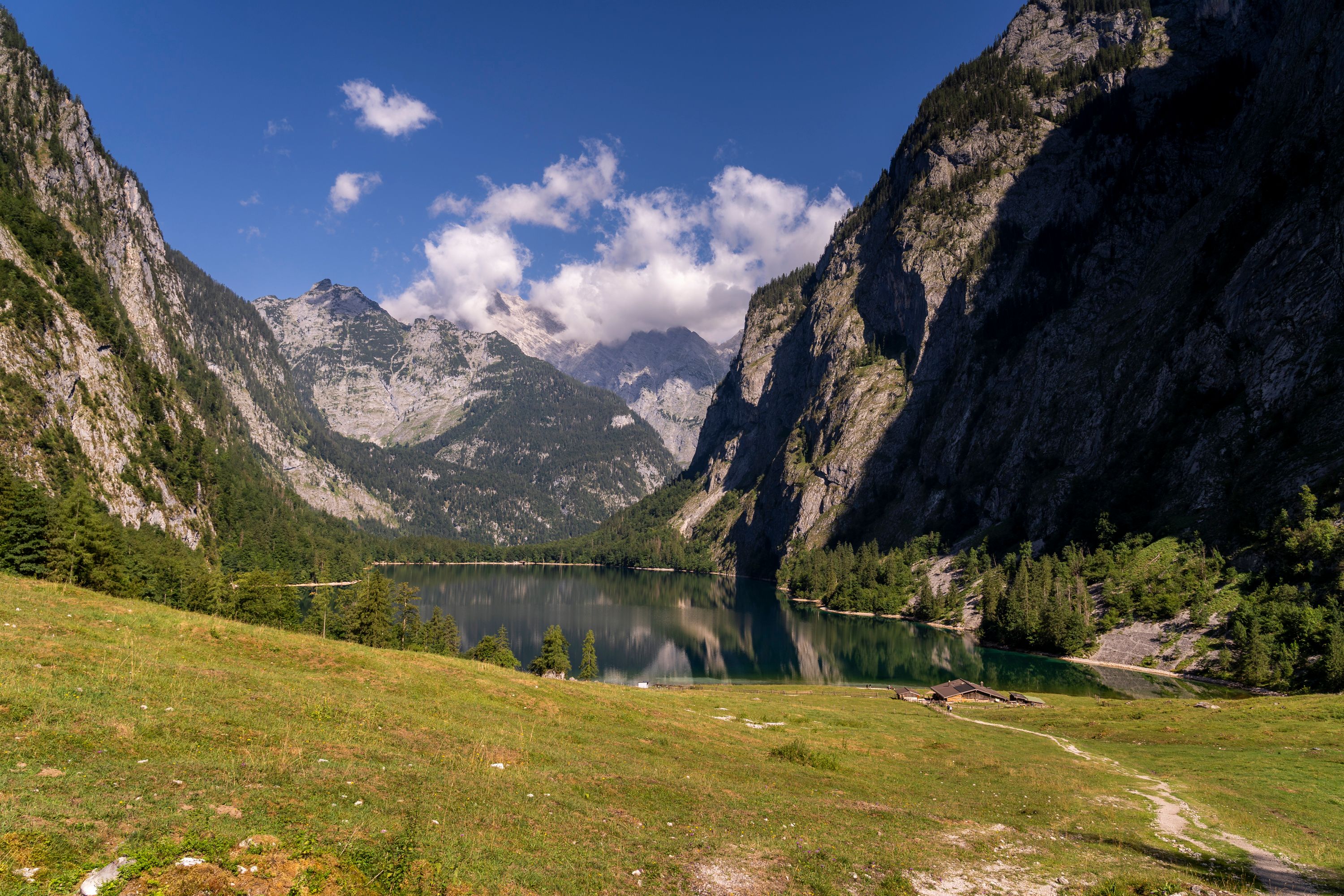 Blick über die Fischunkelalm