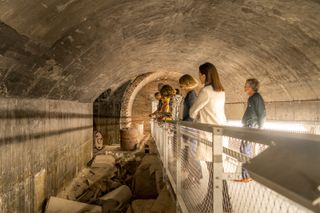 Im Bunker der Dokumentation Obersalzberg