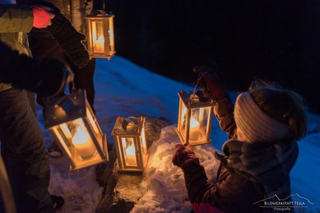 Familien-Laternenwanderung am Malerwinkl-Rundweg am Königssee