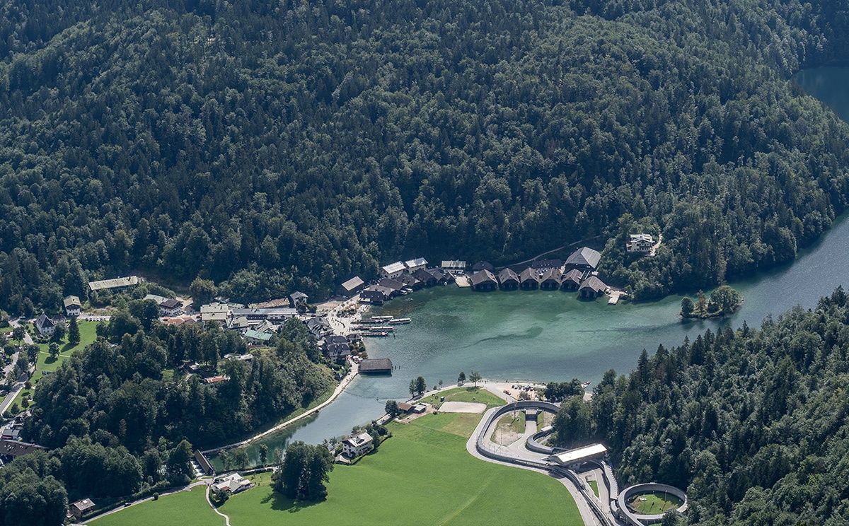 Tiefblick zum Königssee