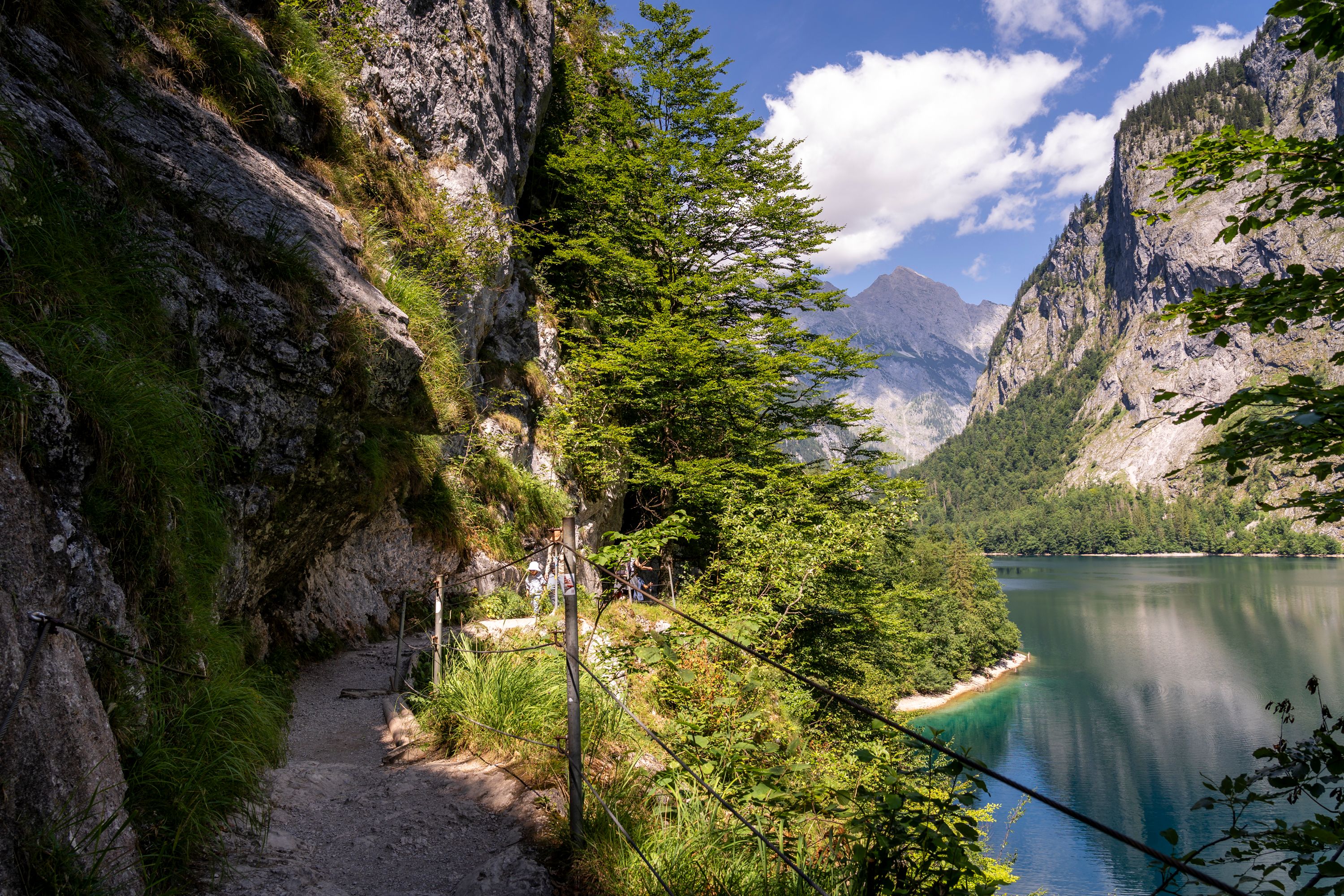 Der Wanderweg am Obersee
