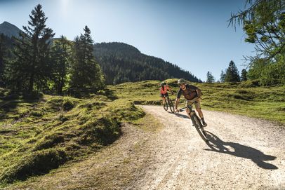 Mountainbiken im Nationalpark Berchtesgaden