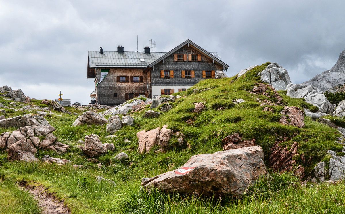 Das Ingolstädter Haus im Steinernen Meer