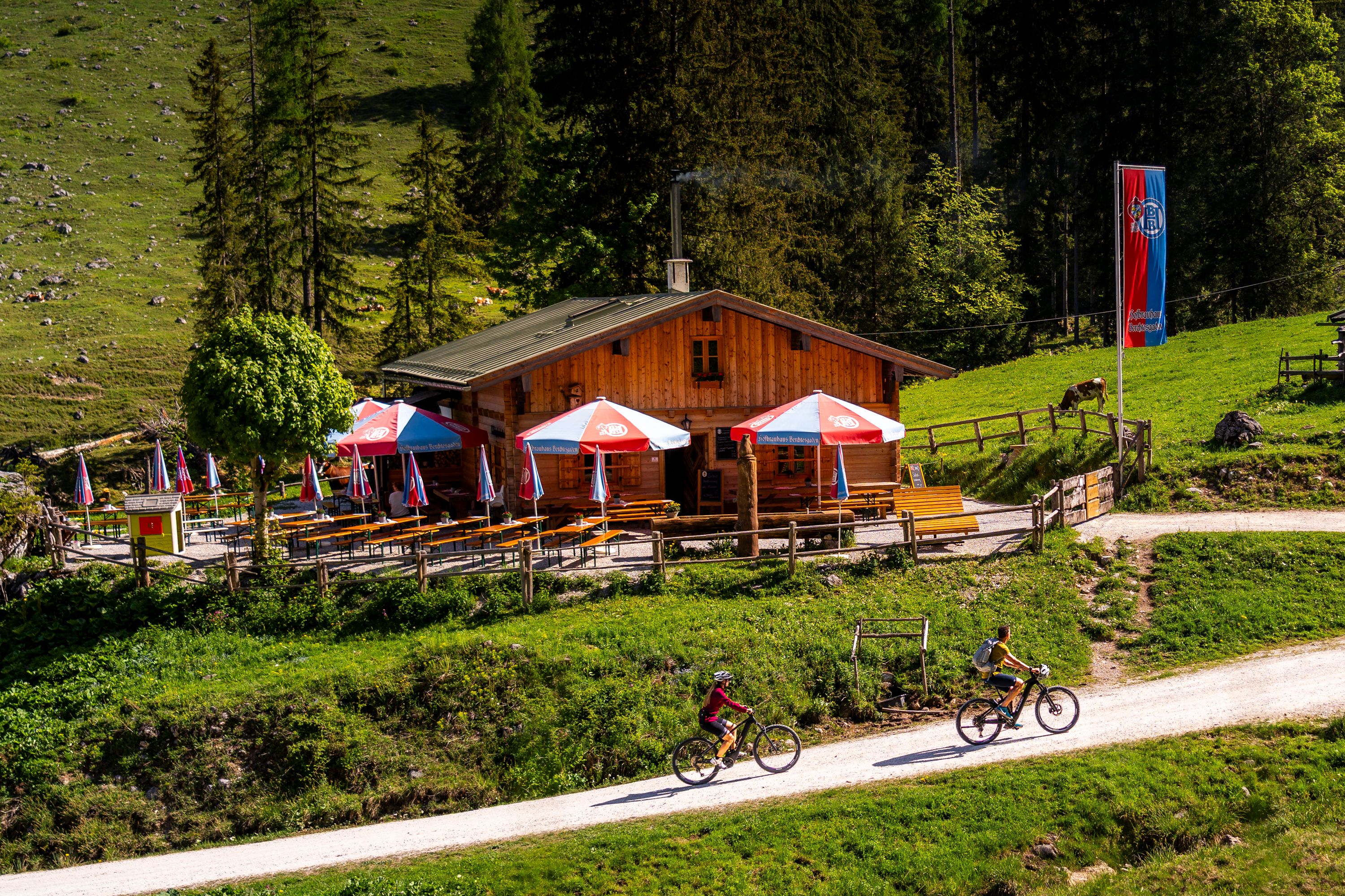 Mit dem Mountainbike zur Königsbachalm