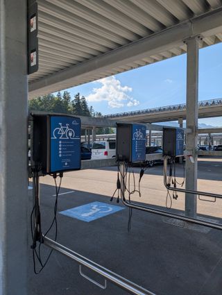 E-Bike Ladestation Parkplatz Königssee