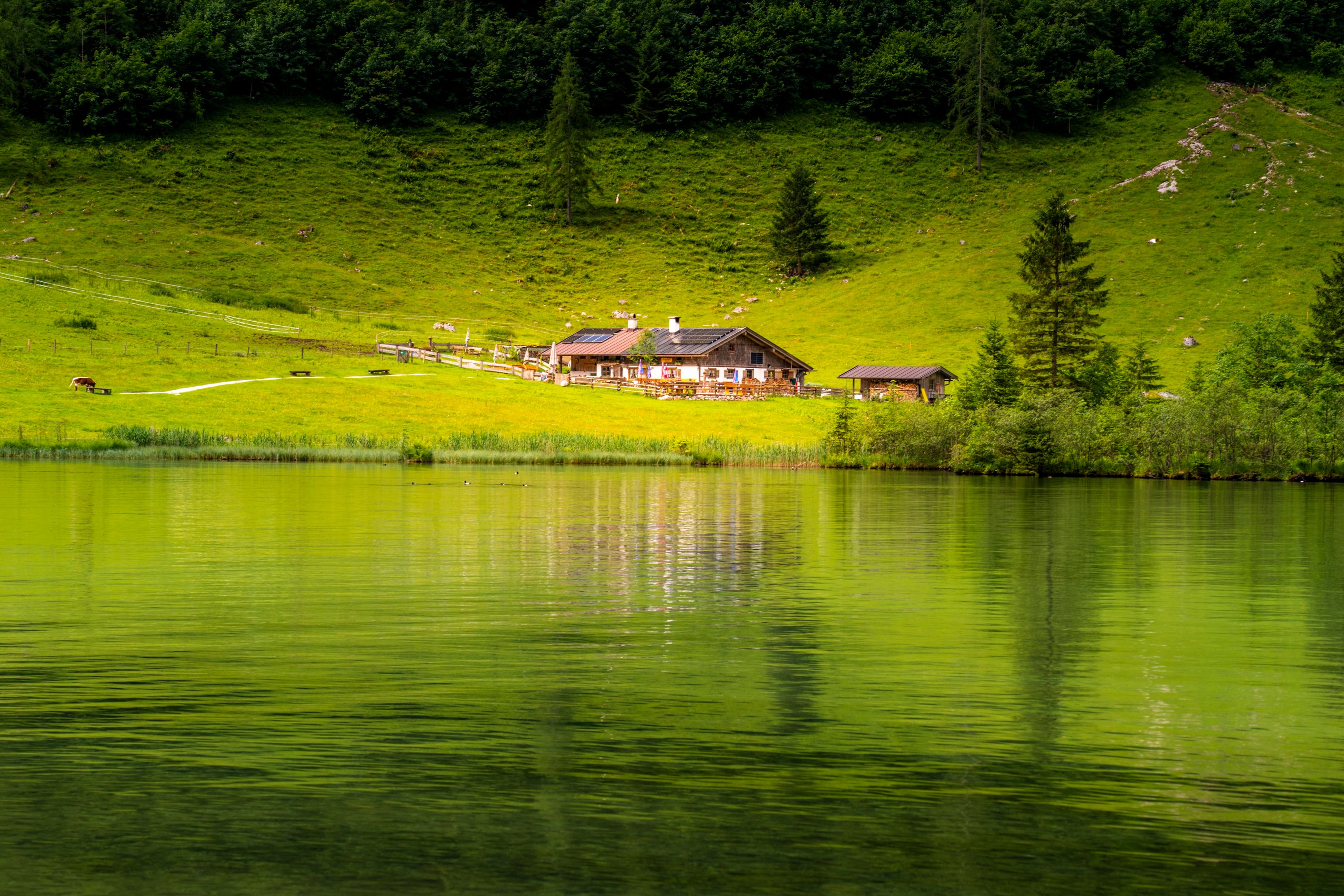 Blick zur Saletalm