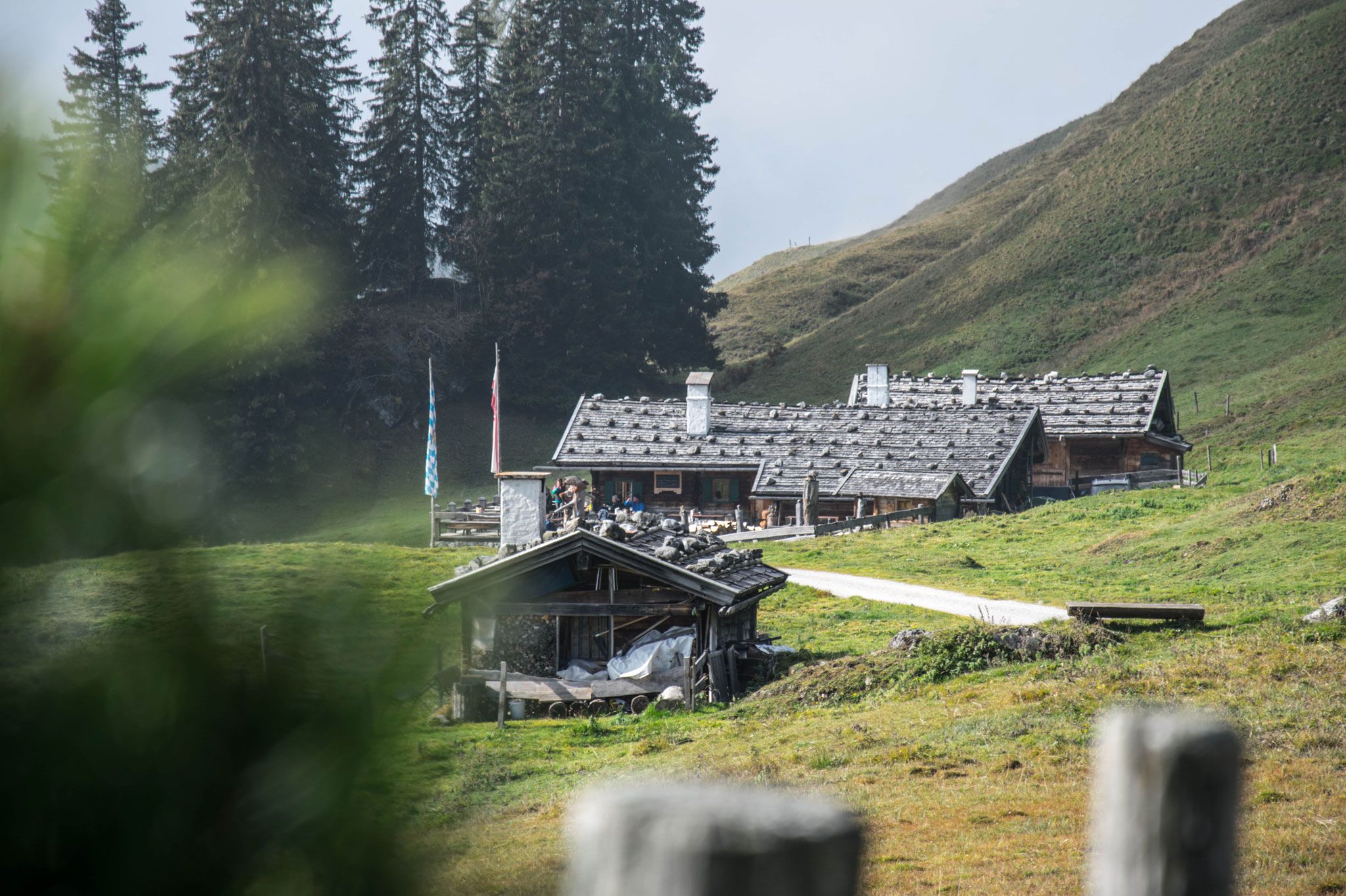 Die Jausenstation Wieserkaser auf der Kallbrunnalm