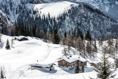 Winter am Schneibsteinhaus