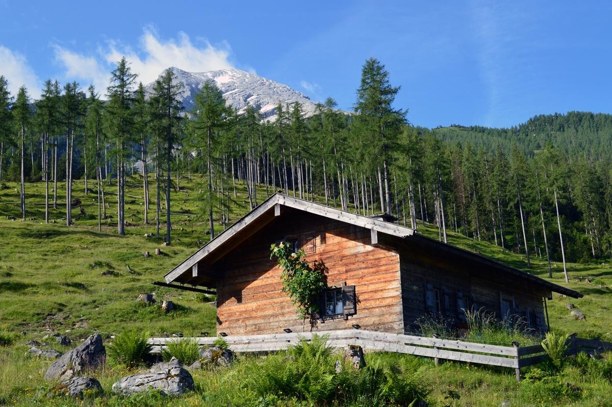 An der Stubenalm am Watzmann