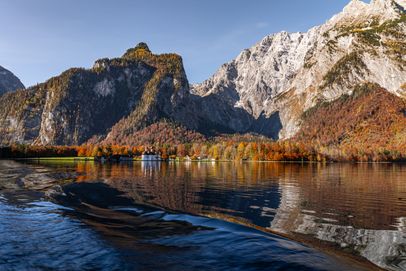 St. Bartholomä im Herbst