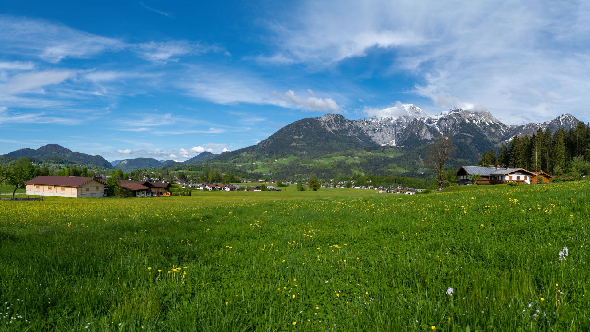 Panoramablick Schönau a. Königssee