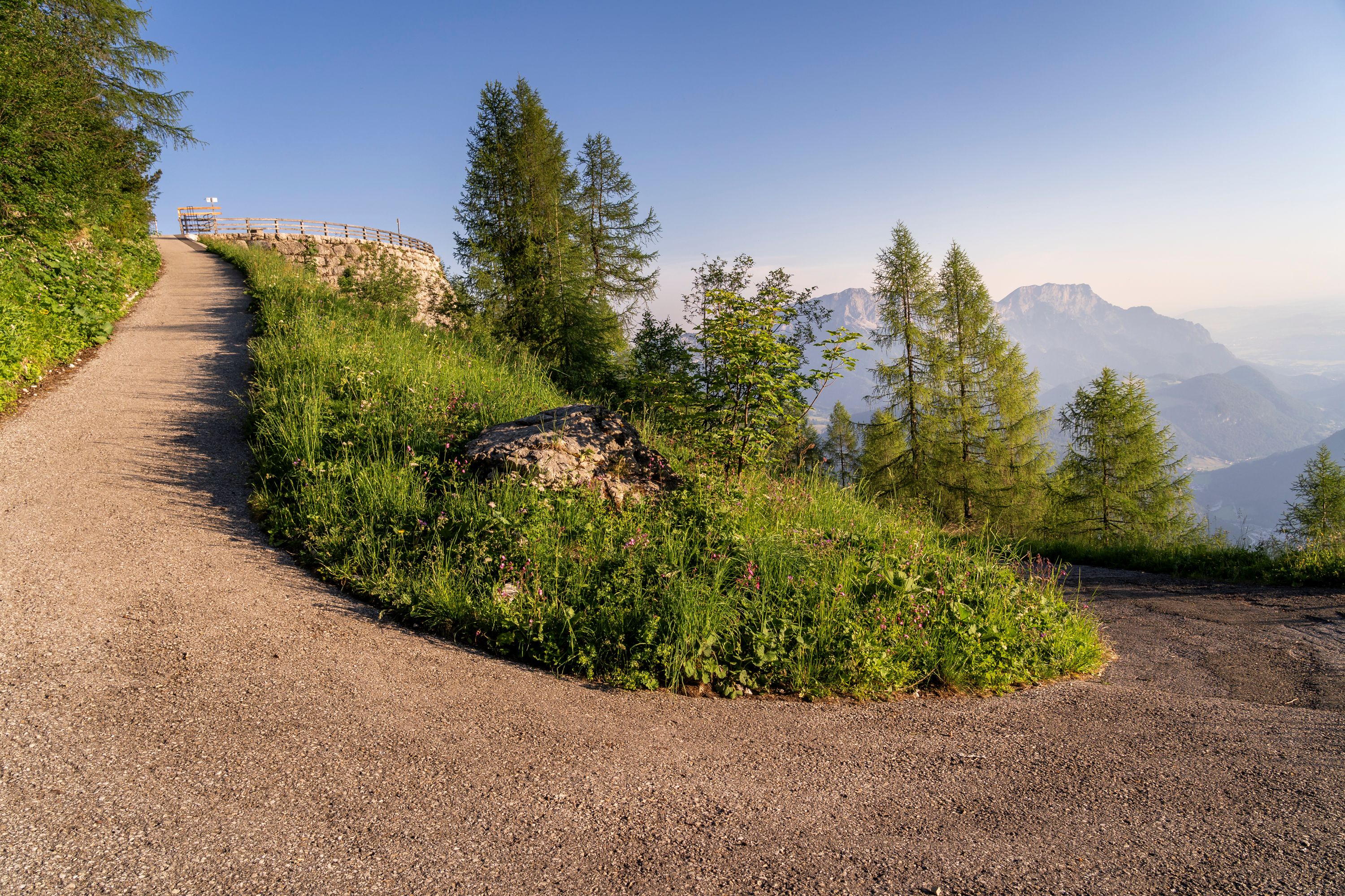 Die Dalsenwinklstraße zum Kehlstein