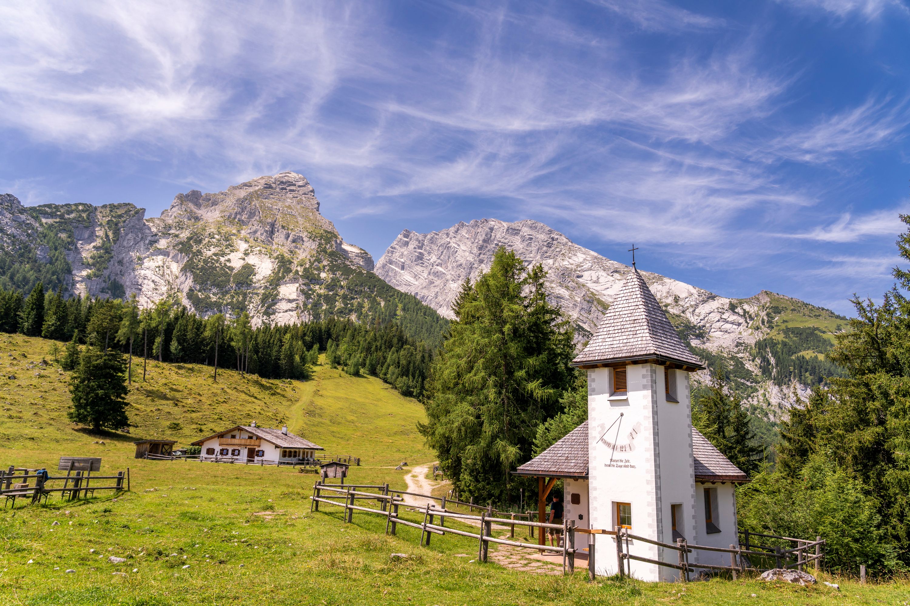 Die Kühroint-Alm am Watzmann