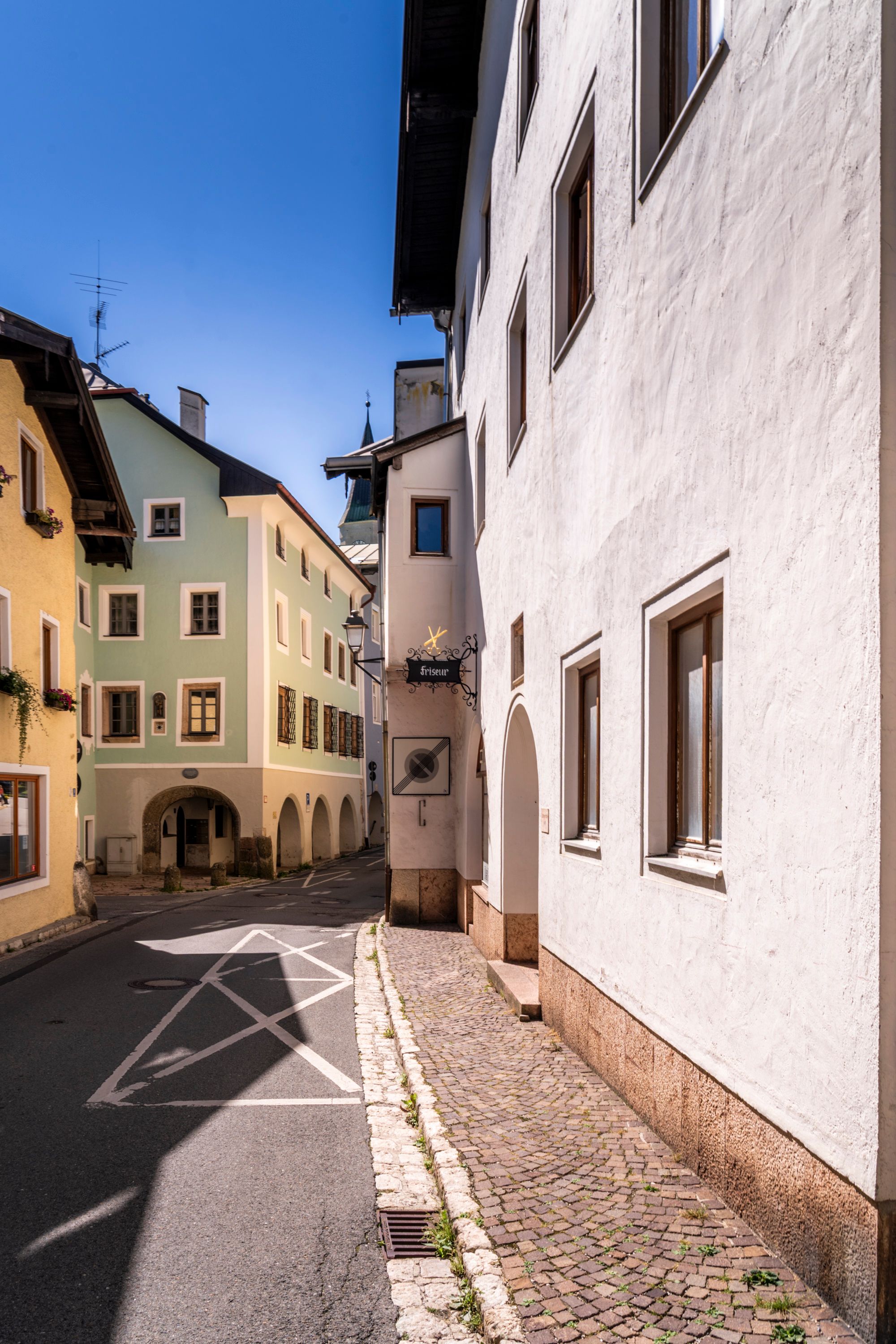 Salzburger Straße in Marktschellenberg