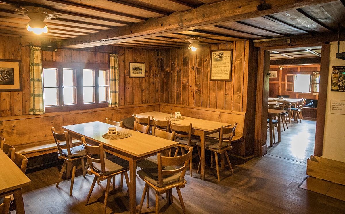 Die Gaststube im Kärlingerhaus